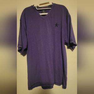 Avirex Men T-Shirt, Medium, Purple, *Vintage